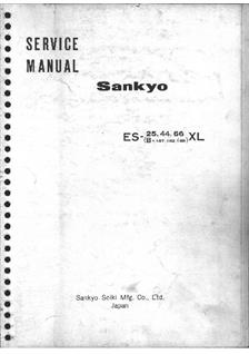 Sankyo ES 88 manual. Camera Instructions.